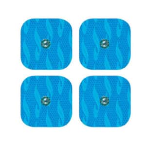 SET ELETTRODI PREGELLATI CLIPS 4 PEZZI 48X48 + 2 PEZZI 50X10