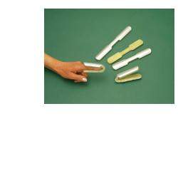 ASTA RANETTA IMBOTTITA IN ALLUMINIO PIEGATA CON QUATTRO ALETTE MISURA PICCOLA 6CM