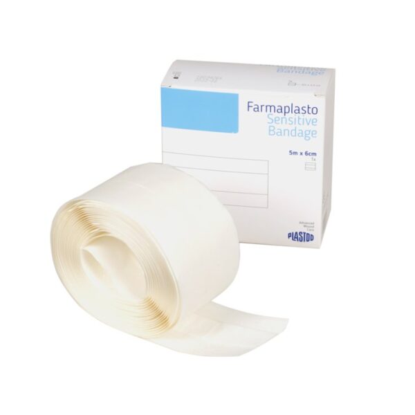 MEDICAZIONE SU MISURA FARMAPLASTO SENSITIVE PER PELLI SENSIBILI M5X6CM 1 ROTOLO
