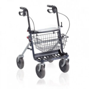 ROLLATOR MOPEDIA DYONE 1,0 PIEGHEVOLE IN ACCIAIO VERNICIATO4 RUOTE