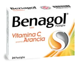 BENAGOL VITAMINA C 24 pastiglie arancia
