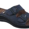 WEEKEND NUBUCK WOMENS MASSAGE NAVY BLUE 36