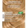 EUPHIDRA COLORPRO XD 830 BIONDO CHIARO DORATO GEL COLORANTECAPELLI IN FLACONE + ATTIVANTE + BALSAMO + GUANTI