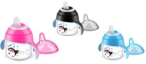 AVENT TAZZA CON BECCUCCIO DECORATA AZZURRO 200 ML