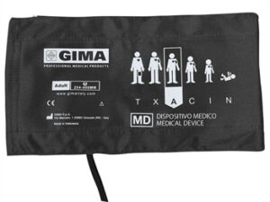 BRACCIALE PER SFIGMOMANOMETRO CON POLMONE AD 1 TUBO. DIMENSIONI 49X15CM