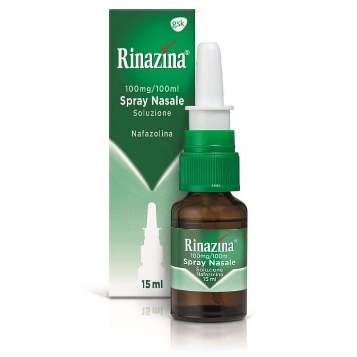 RINAZINA spray nasale 15 ml 100 mg/100 ml