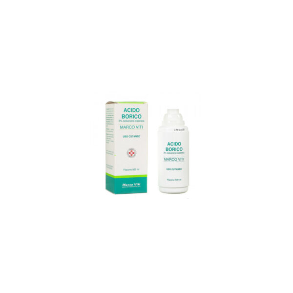 ACIDO BORICO MARCO VITI soluz cutanea 500 ml 3