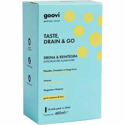 GOOVI DRENANTE ZENZERO&LIME 24 STICK PACK