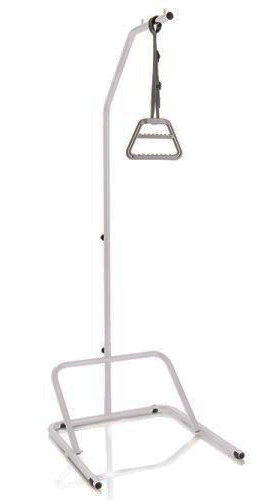 ALZAMALATI TULIPANO CON BASE DA PAVIMENTO TUBO VERNICIATO PORTATA MASSIMA 75KG