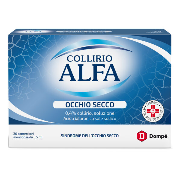 COLLIRIO ALFA OCCHIO SECCO 20 monod collirio 0,5 ml