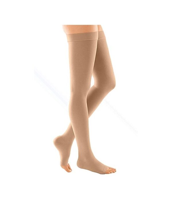 CALZA AUTOREGGENTE COMPRESSIVA DUOMED 536/A CLASSE DI COMPRESSIONE 1 PUNTA APERTA M