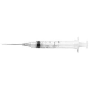 SIRINGA IPODERMICA ATOSSICA APIROGENA IN POLIPROPILENE TRASPARENTE MONOUSO INJ-LIGHT 10ML AGO IN ACCIAIO INOX TRIPLICE AFFILATURA GAUGE21 0,8X38MM CONO LUER CENTRALE VERDE