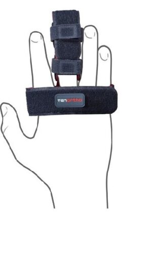 TUTORE PER DITA TENORTHO DITO 1 BAMBINO CIRCONFERENZA PALMOINFERIORE AI 18CM AMBIDESTRO GRIGIO ANTRACITE