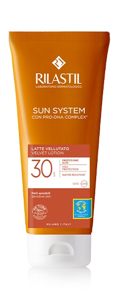 RILASTIL SUN SYSTEM PHOTO PROTECTION TERAPY LATTE VELLUTANTESPF 30 200 ML