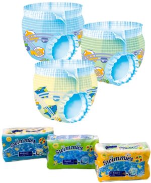 SWIMMIES PANNOLINO PANTS S3 12 KG+ TAGLIA M 11 PEZZI