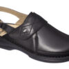 CALZATURA ROBERTA B/S ELASTICATED+LEATHER WOMAN BLACK 36