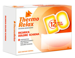 THERMORELAX RICARICA PER FASCIA DOLORE LOMBARE 6 DISPOSITIVIAUTORISCALDANTI