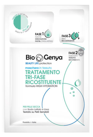 BIOGENYA BEAUTY LIFE PROTECTION MASCHERA IN TESSUTO TRATTAMENTO TRI-FASE RICOSTITUENTE