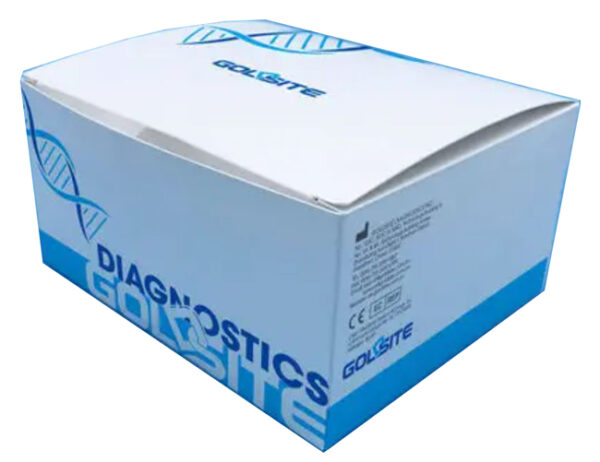 TEST ANTIGENICO RAPIDO COVID-19 GOLDSITE DETERMINAZIONE QUALITATIVA ANTIGENI SARS-COV-2 IN TAMPONI NASALI/NASOFARINGEI/OROFARINGEI MEDIANTE IMMUNOCROMATOGRAFIA 25 PEZZI