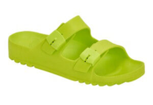 CALZATURA BAHIA EVA WOMAN LIME GREEN TECNOLOGIA BIOPRINT MATERIALE EVA FODERA TOMAIA SFODERATO FODERA SOTTOPIEDE EVA 40SS22