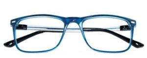 OCCHIALE DA LETTURA PREMONTATO TWINS GOLD DIONISO BLU +1,50