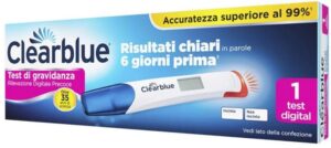 CLEARBLUE TEST GRAVIDANZA RILEVAZIONE PRECOCE DIGITALE 1 PEZZO