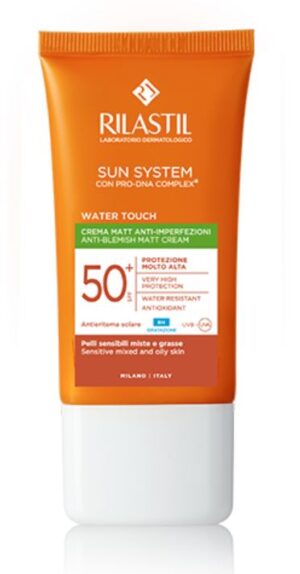 RILASTIL SUN SYSTEM WATER TOUCH MAT CREMA SPF50+ 50 ML