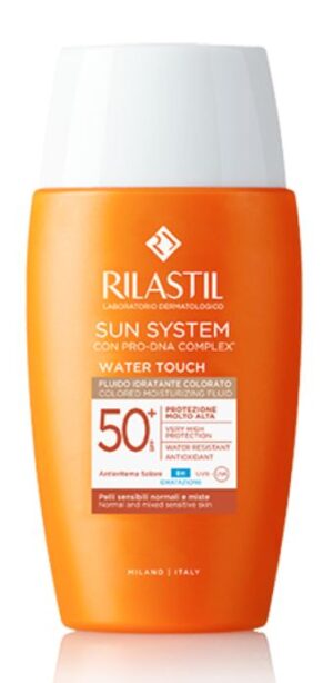 RILASTIL SUN SYSTEM WATER TOUCH COLOR FLUIDO SPF50+ 50 ML