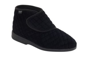 CALZATURA LILI ANKLE BOOT EMBOSSED MICROFIBRE WOMAN BLACK MICROFIBRA TRAPUNTATA 35