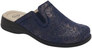 CALZATURA NEW TOFFEE FLORAL PRINTED MICROFIBRE BIS WOMAN NAVY BLUE MICROFIBRA STAMPA FLOREALE 40