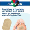 CEROTTO VERRUCHE MASTER-AID FOOTCARE PIEDI/MANI 16 PEZZI E4