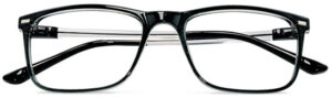 OCCHIALE DA LETTURA PREMONTATO TWINS GOLD DIONISO NERO +3,00
