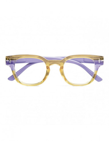 OCCHIALE DA LETTURA PREMONTATO TWINS GOLD FUNK ARANCIONE-FUCSIA +1.50
