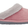 BRIENNE MICROFIBRE+SYNTHETIC FUR PANTOFOLA WOMAN ROSE 35