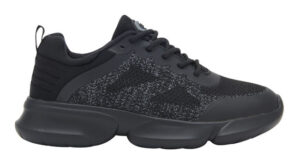 CAMDEN TWO KNITTED TEXTILE+PU SCARPA WOMAN BLACK 36
