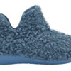 MADDY BOOTIE CURLY SYNTHETIC FUR SCARPA WOMAN BLUE 38