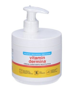 VITAMINDERMINA CREMA IDRATANTE RESTITUTIVA DISPENSER 400 ML