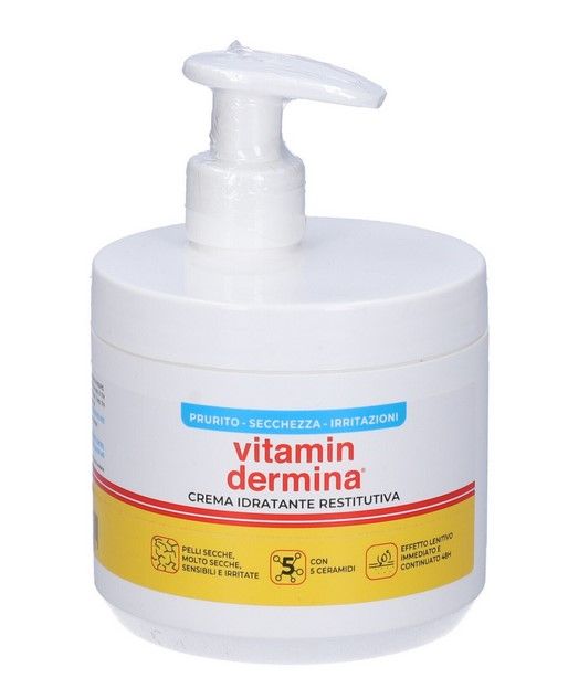 VITAMINDERMINA CREMA IDRATANTE RESTITUTIVA DISPENSER 400 ML