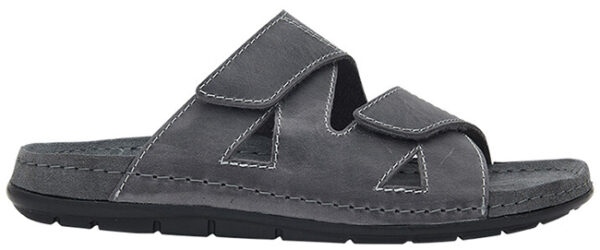 ABERDEEN 2 STRAPS MAN LEATHER M ANTHRACITE 42