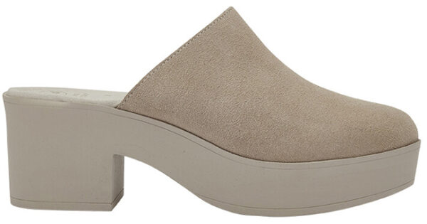 TESSA CLOG SUEDE W BEIGE 36