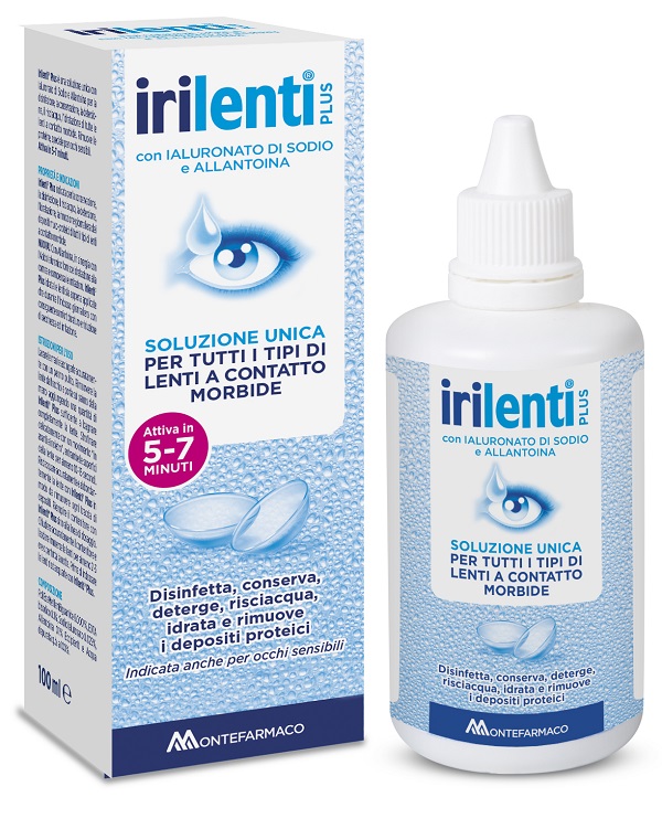 SOLUZIONE UNICA PER LENTI A CONTATTO IRILENTI 100 ML