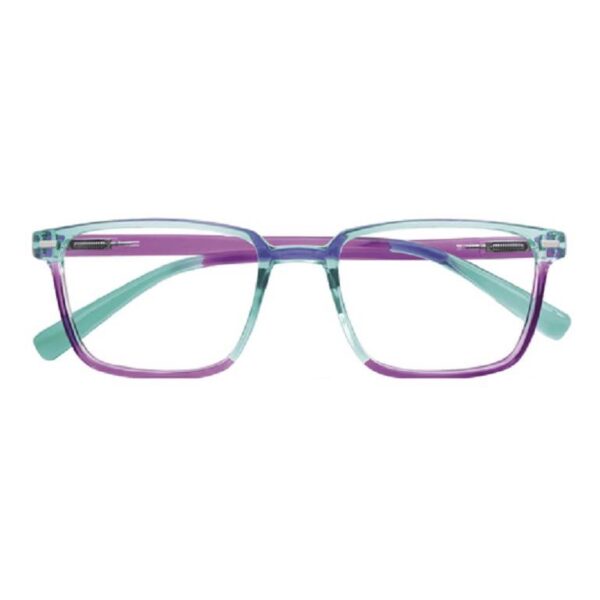 OCCHIALE DA LETTURA PREMONTATO TWINS SILVER POP VERDE-FUCSIA+2.50
