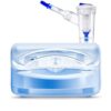 SISTEMA AEROSOL FLAEM NEBULFLAEM PRO USO IN CONTINUO DIMENSIONI 20X30X10CM PESO 2,4KG CON AMPOLLA FR7 DUAL SPEED PLUS BOCCAGLIO FORCELLA NASALE MASCHERINE ADULTO E PEDIATRICA