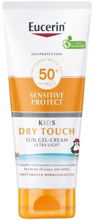 EUCERIN KIDS DRY TOUCH GEL CREAM SPF50+ 200 ML