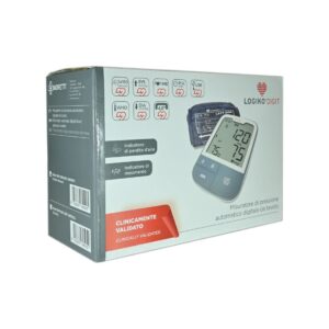 SFIGMOMANOMETRO DIGITALE LOGIKO LCD 4,8 POLLICI PARLANTE CONUSB