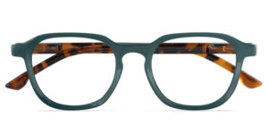 OCCHIALE DA LETTURA TWINS GOLD VESUVIO VERDE PETROLIO +1,00