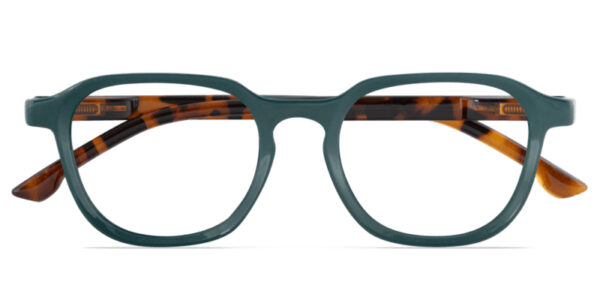OCCHIALE DA LETTURA TWINS GOLD VESUVIO VERDE PETROLIO +1,00