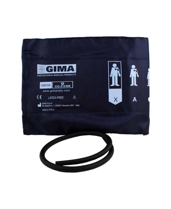 BRACCIALE DI RICAMBIO PER SFIGMOMANOMETRO MODELLO OBESI CONPOLMONE ED 1 TUBO
