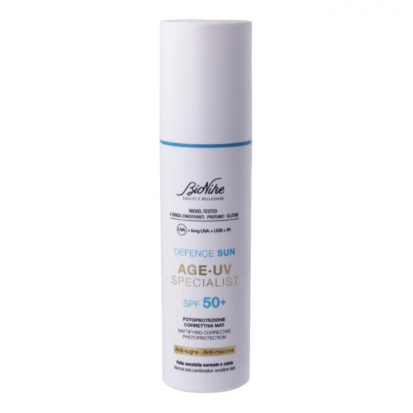 DEFENCE SUN AGE UV SPECIALIST 50+ FOTOPROTEZIONE CORRETTIVAMAT 50 ML