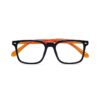 OCCHIALE DA LETTURA PREMONTATO TWINS GOLD TAHITI NERO-ARANCIONE +2,00 DIOTTRIE